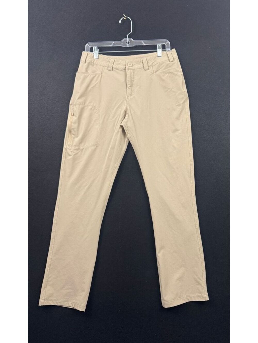 Willit Women's Beige Nylon Spandex Casual Pants Size 8